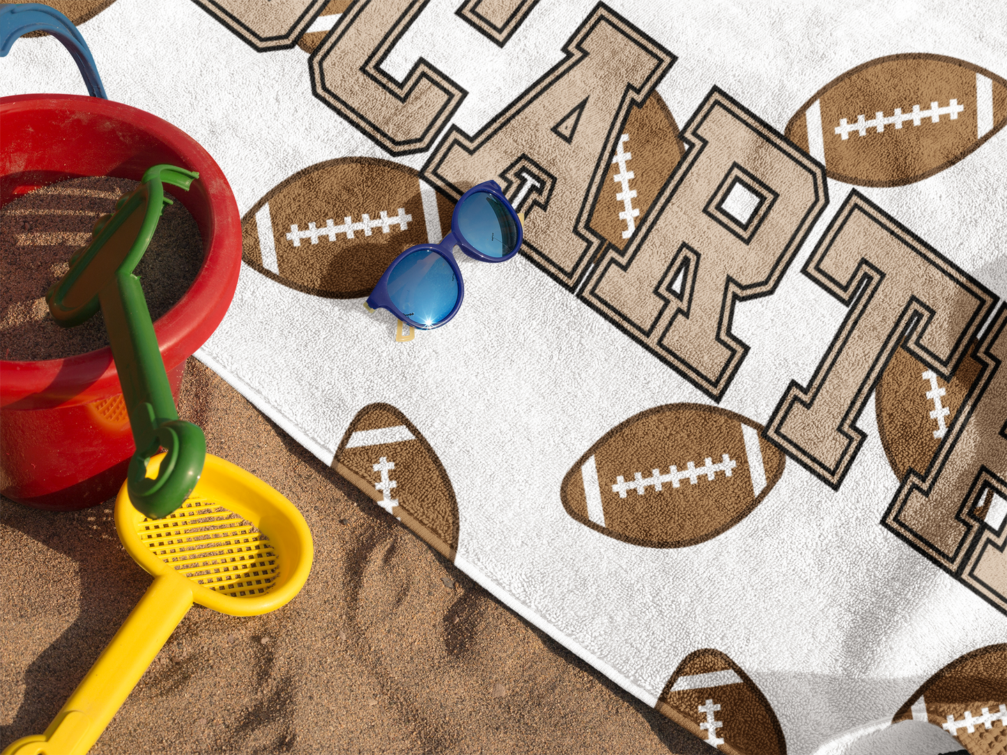 Court Legend Custom Name Towels T22