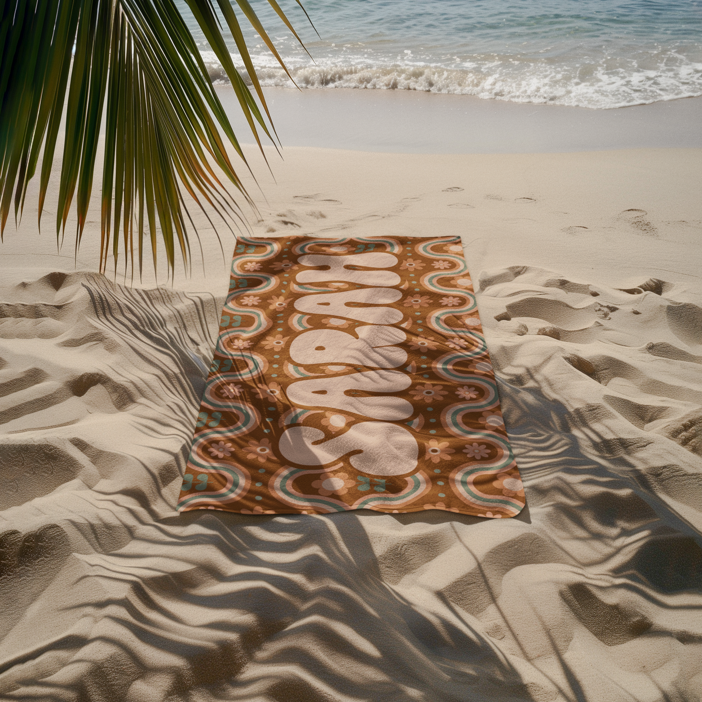 Rust Revival Custom Name Towel T08