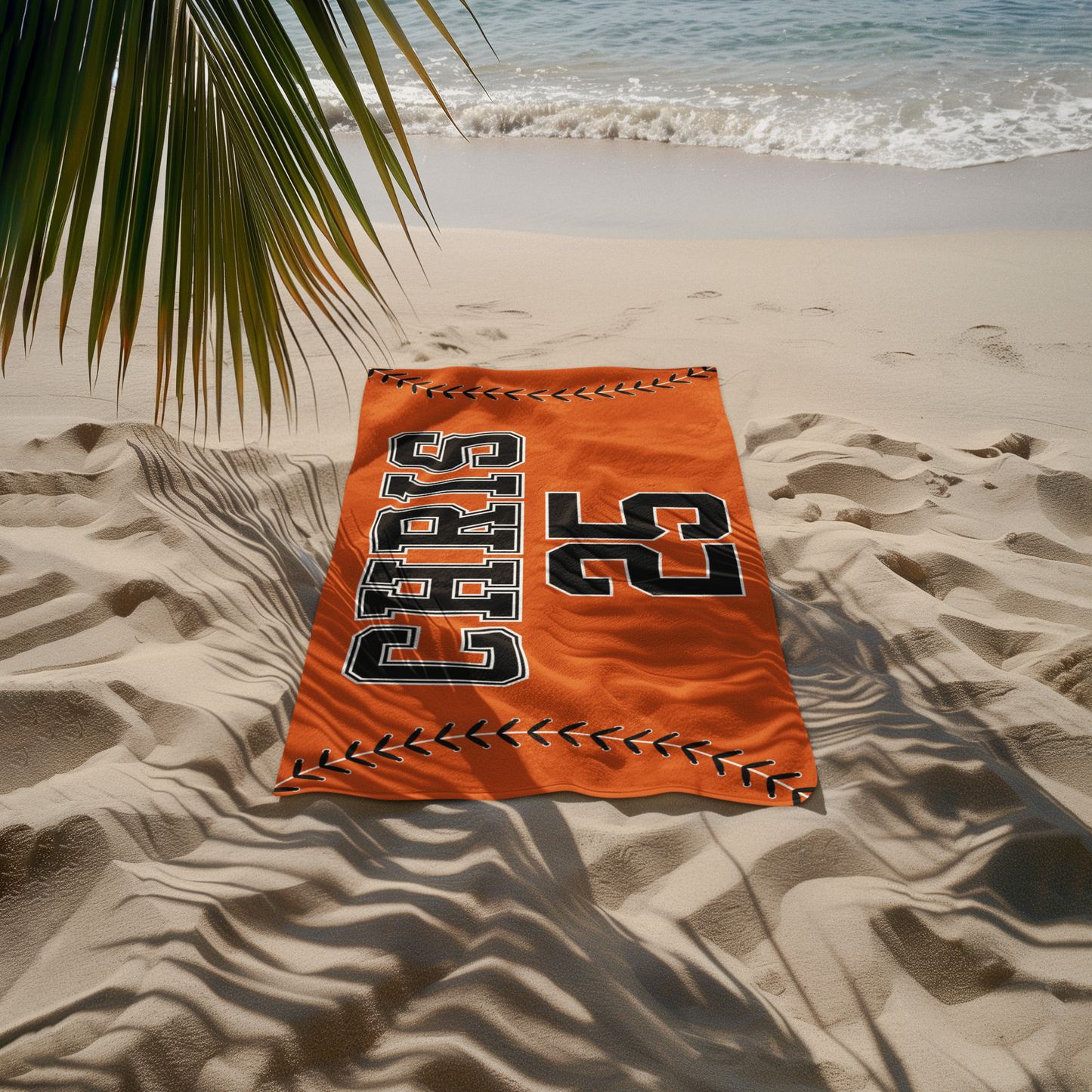 Double Play Custom Name Towels T23