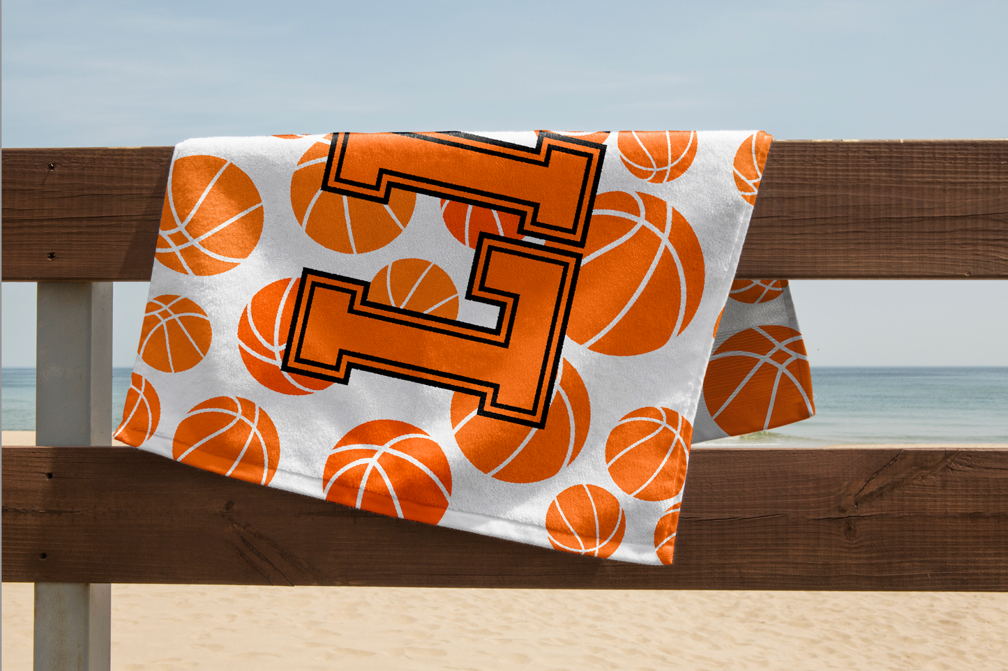 Court Legend Custom Name Towels T24