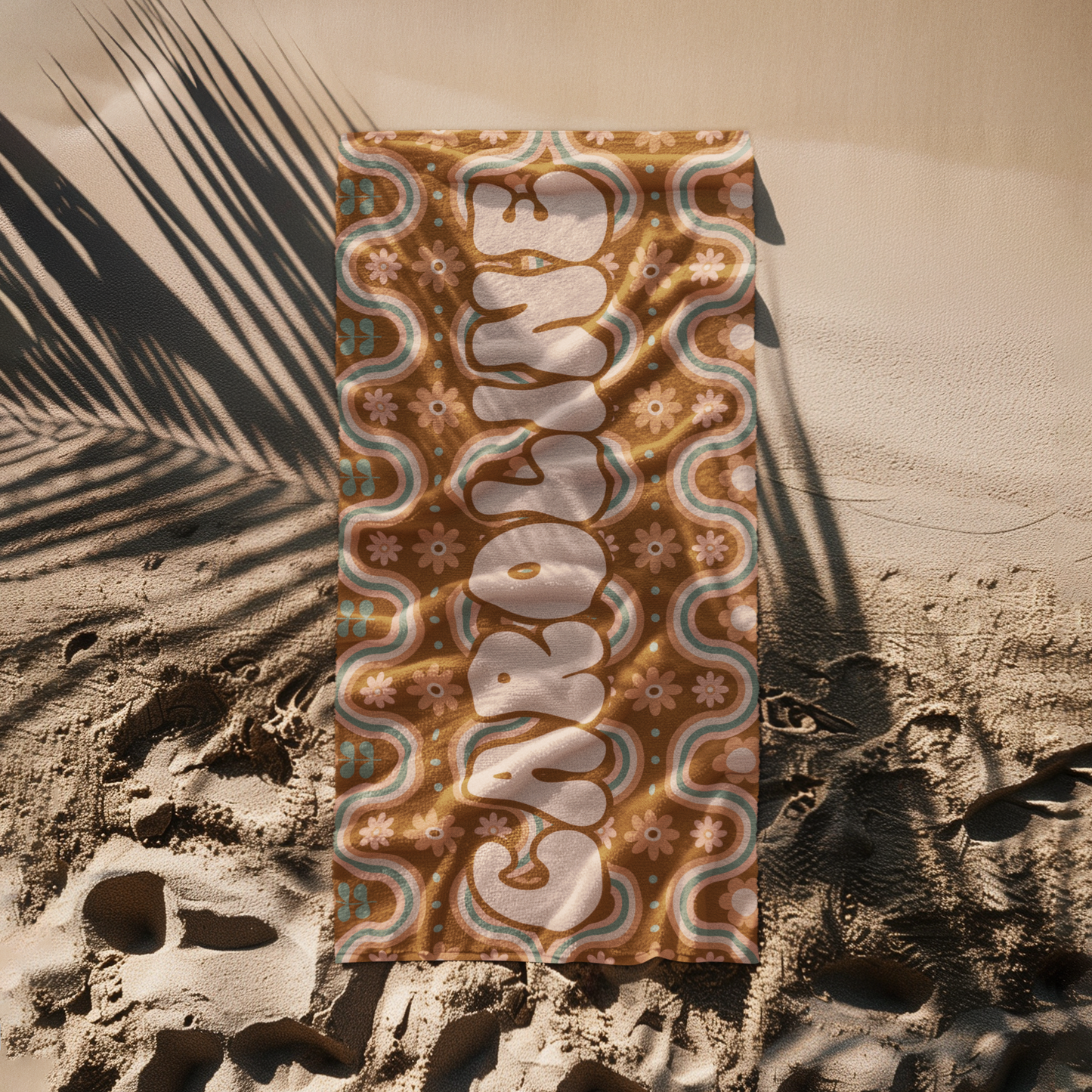 Rust Revival Custom Name Towel T08