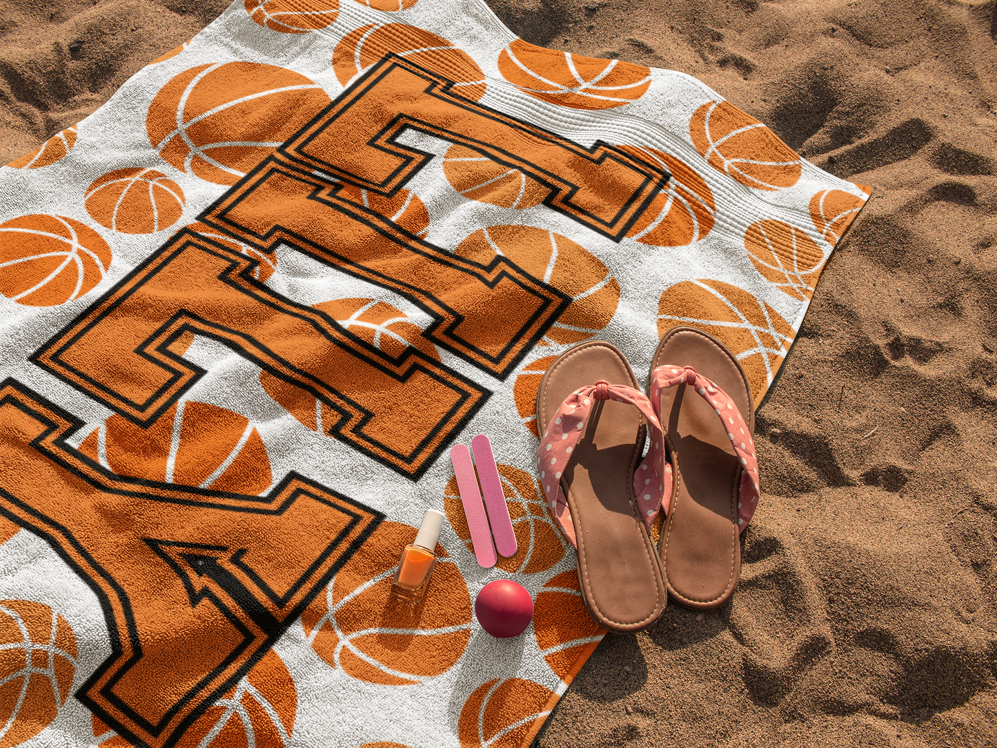 Court Legend Custom Name Towels T24