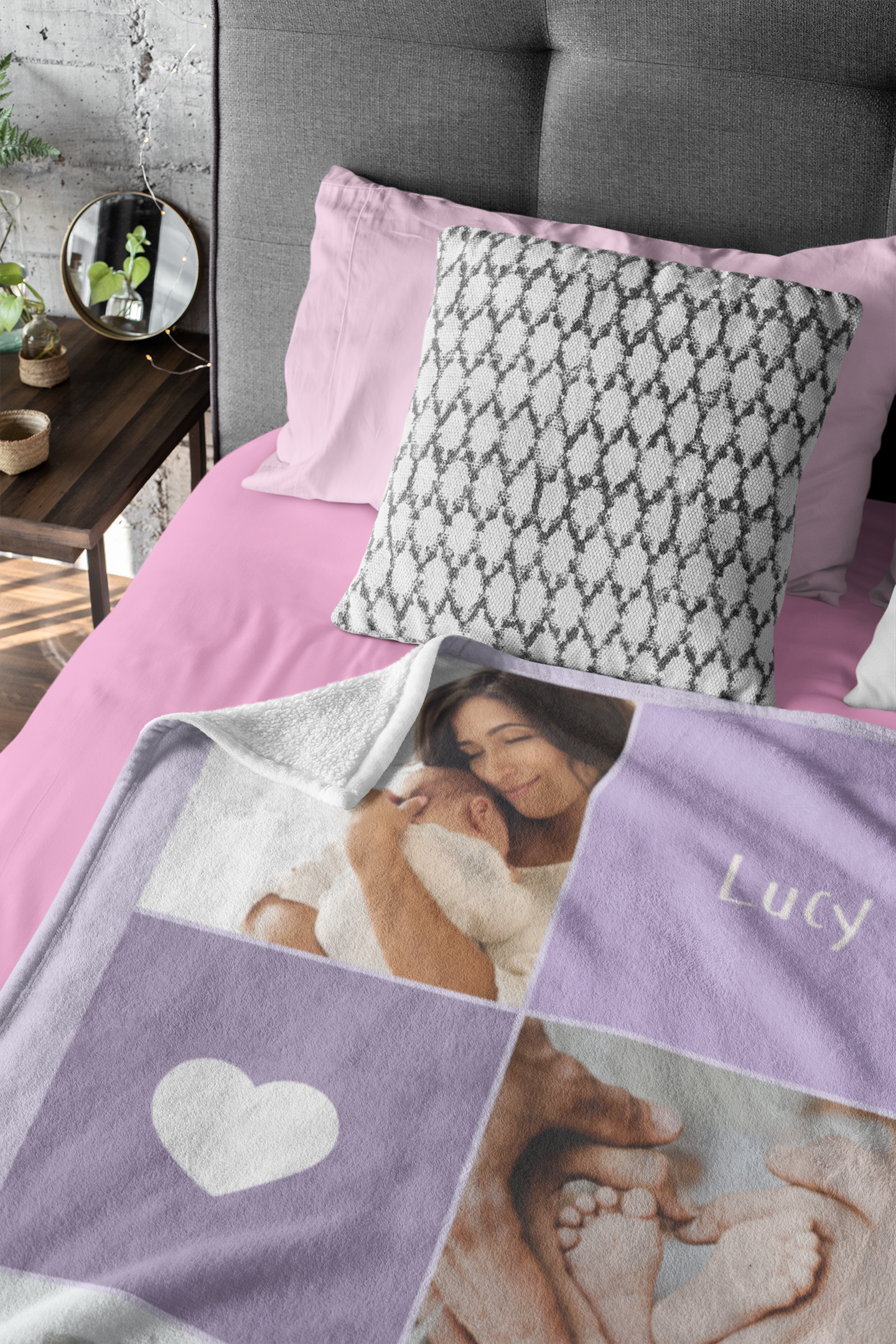 Custom Baby Photo  Blanket B04