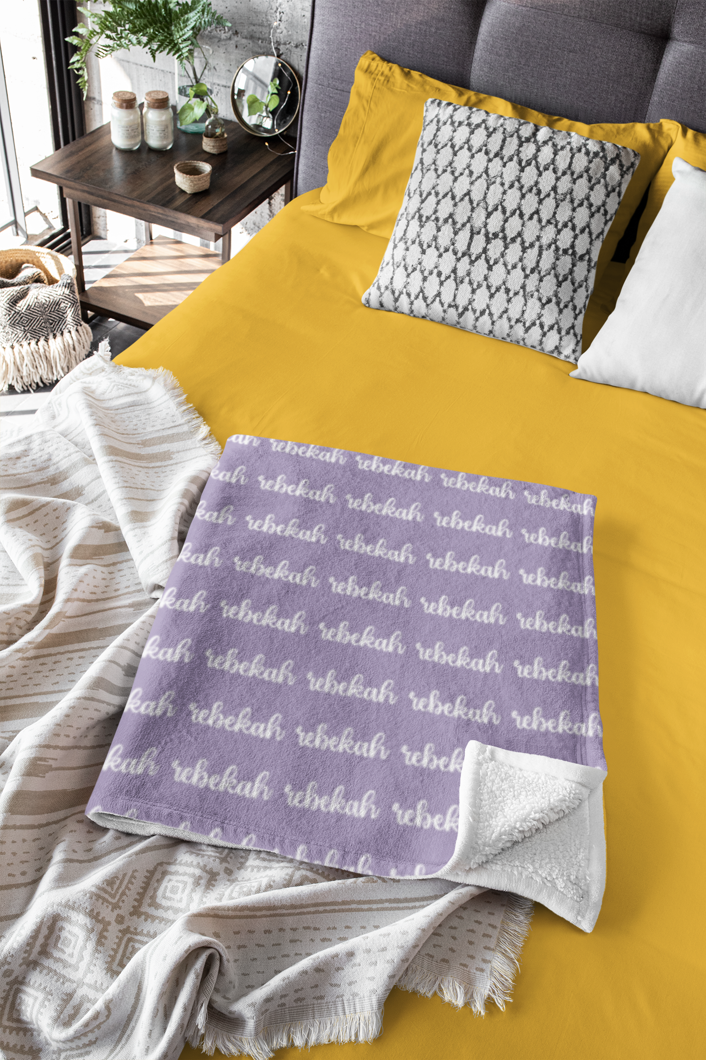 Custom Name Blanket B15