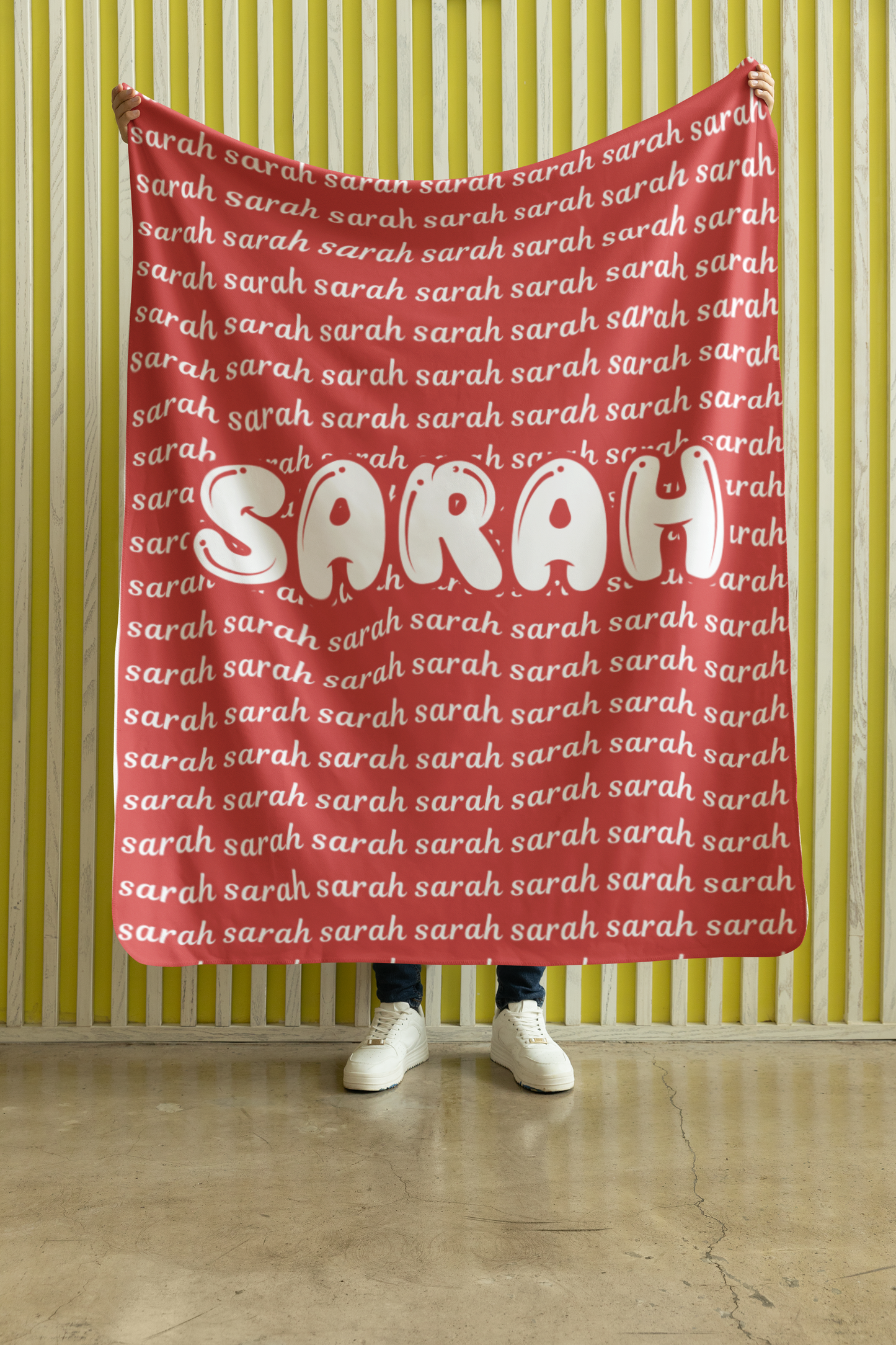 Custom Name Blanket B12